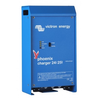 Cargador de baterías Victron Phoenix 16A/24V (2+1) 120-240V