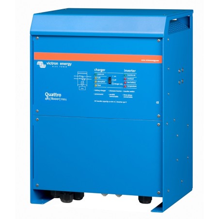 Inversor Onda senoidal pura Victron Quattro 48V/8000VA-110-100-100