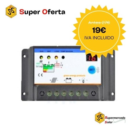 Regulador de carga SOLAR20-LED 20A/12-24V