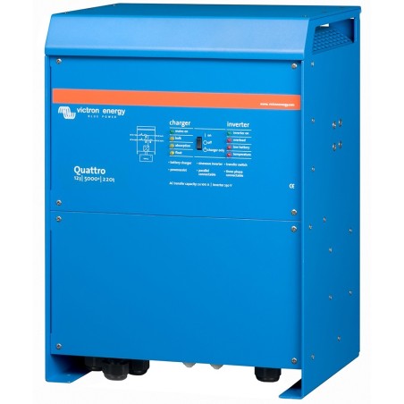 Inversor Victron Quattro 12V/5000VA-220-100-100