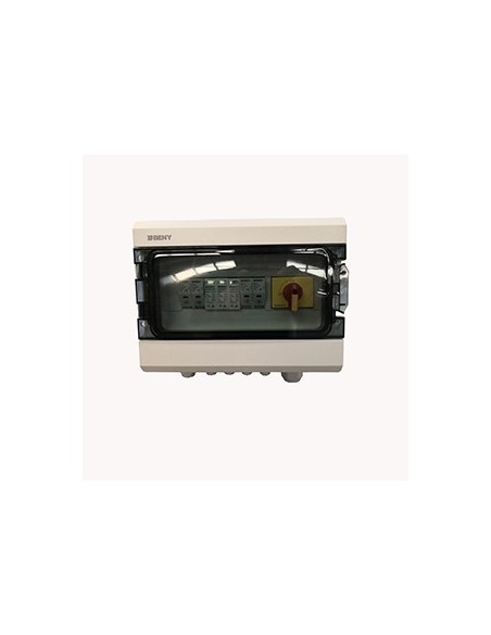 Caja combinadora con protecciones 2 Strings,fusibles 15A, disyuntor 32A , 1000 vdc , BENY