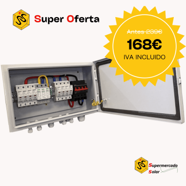 Caja combinadora con protecciones 4...