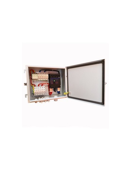 Caja combinadora con protecciones 6 Strings,fusibles 15A, disyuntor 80A , 1000 vdc , BENY