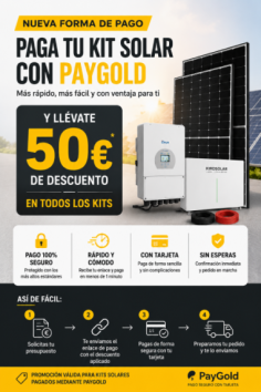 Kit autoconsumo Deye 12KW 2