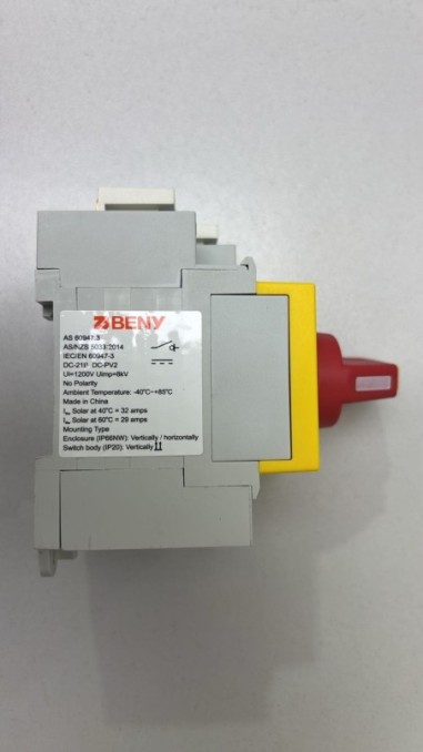 Interruptor Seccionador BENY...