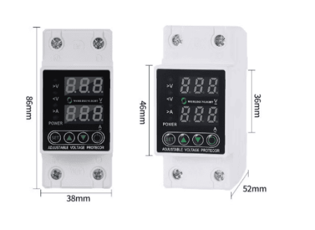 Relé de Control de Voltaje Ajustable WSVP-63