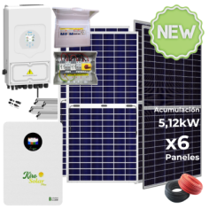 Kit solar Deye 5KW con...