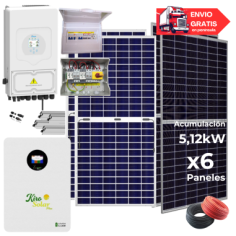 Kit solar Deye 5KW con... 2