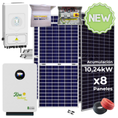 Kit solar Deye 6KW con...
