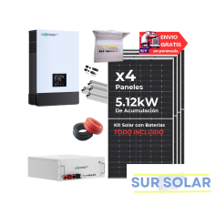 Kit solar Luxpower 5kW con...