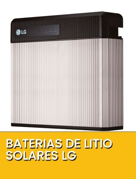 Baterías de Litio Solares LG