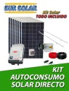 Kits autoconsumo solar directo